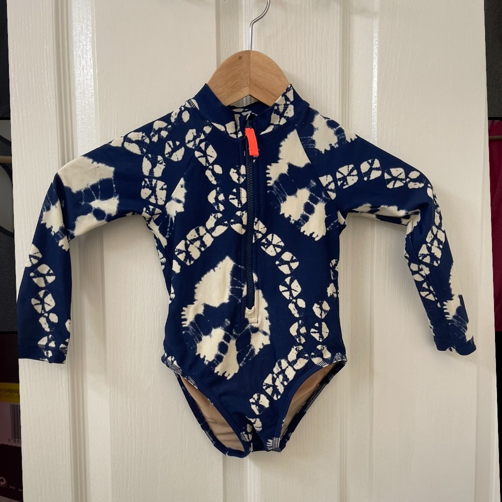 Crewcuts tie dye swimsuit